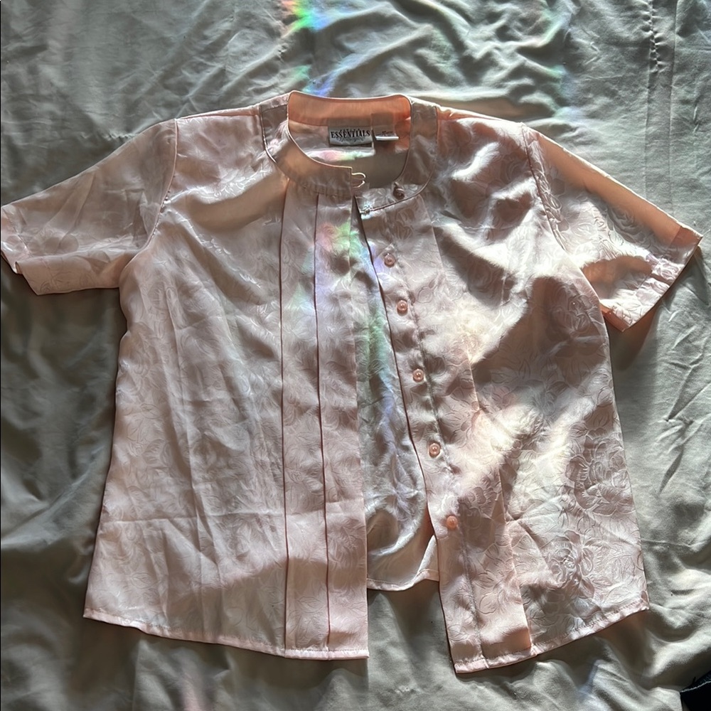 Vintage silky/satin shirt